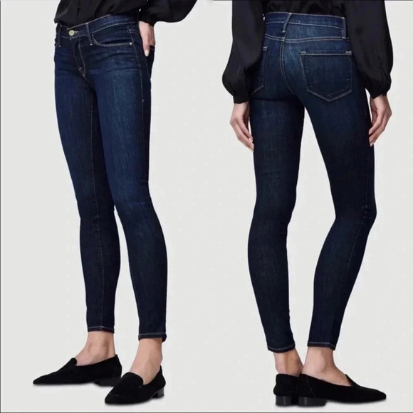 Frame Denim Le High Skinny Denim Jeans Sz 24 - Picture 2 of 8